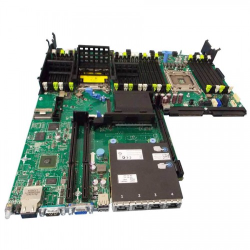 SystemBoard DELL R620 V5, Socket FCLGA2011, dla procesorów Intel Xeon E5-26xx/E5-26xx v2, 2 x CPU, 24 x Ram / 2x USB, RJ45, Ser