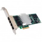 HP, Karta Rozszerzeń PCI-E NC364T 4x RJ45 1Gb - 435508-B21