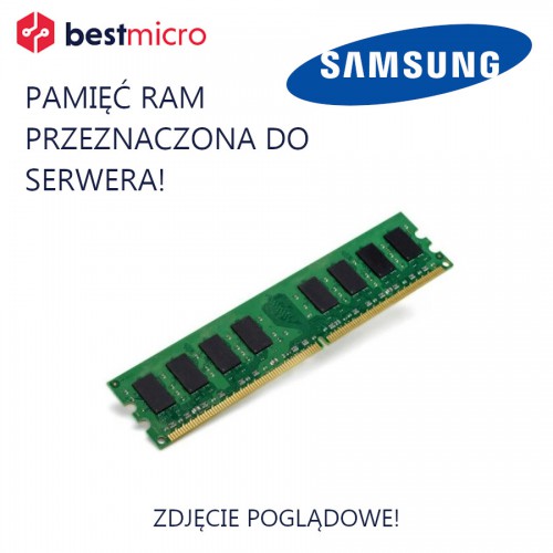 SAMSUNG Pamięć RAM, PC2-5300F, DDR2-667, 1GB, 667MHz, 2RX8 - M393T2950CZ3-CD5