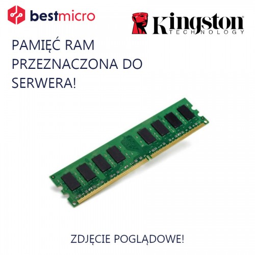 KINGSTON Pamięć RAM 99655, PC3-10600, DDR3-1333, 8GB, 1333MHz, 2Rx4, CL9 - 9965516-001