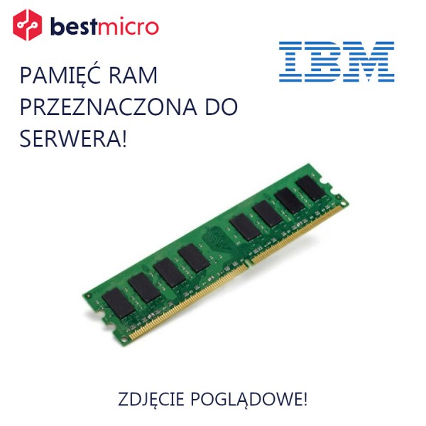 IBM Pamięć RAM DDR3 16GB 1333MHz, 1x16GB, PC3L10600, CL9, ECC - 47J0170