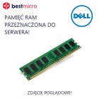DELL Pamięć RAM, DDR4 16GB 2666MHz, 1x16GB, PC4-21300V, CL19, ECC - VM51C