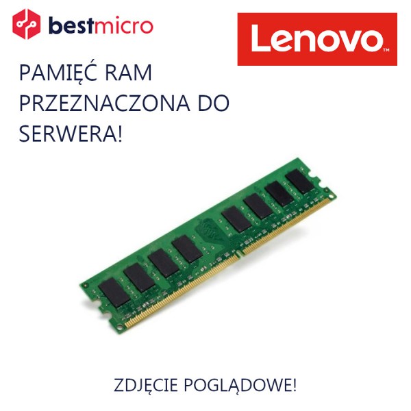 LENOVO Pamięć RAM, DDR4 16GB 2400MHz, 1x16GB, PC4-19200, CL17, ECC - 46W0829