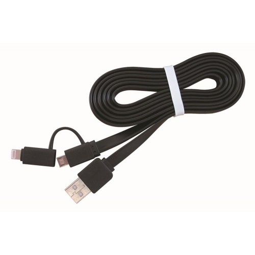 Kabel LIGHTNING +MICRO USB TO/AM 1M CC-USB2-AMLM2-1M GEMBIRD