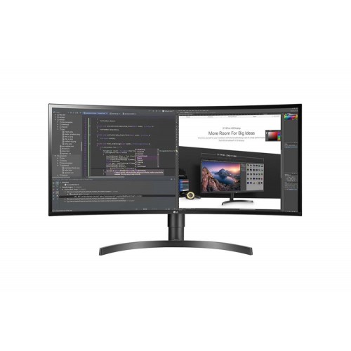 Monitor LCD LG 34WN80C-B 34" Curved/21 : 9 Panel IPS 3440x1440 16:9 60Hz 5 ms 34WN80C-B