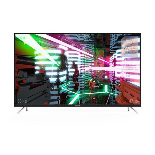 TV THOMSON 4K/Smart 55" 3840x2160 Wireless LAN Bluetooth Android Colour Black / Silver 55UD6406