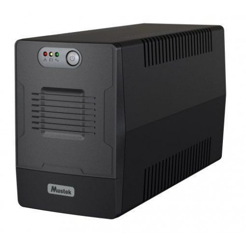 UPS MUSTEK 480 Watts 850 VA Wave form type Simulated sinewave LineInteractive Desktop/pedestal 800-LED-LIG-T10