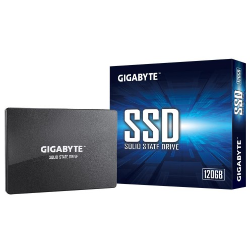 Dysk Twardy SSD GIGABYTE 120GB SATA 3.0 Write speed 280 MBytes/sec Read speed 350 MBytes/sec 2,5" MTBF 2000000 hours GP-GSTFS31