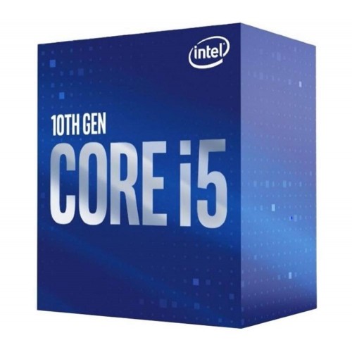 CPU INTEL Core i5 i5-10500 Comet Lake 3100 MHz Cores 6 12MB Socket LGA1200 65 Watts GPU UHD 630 BOX BX8070110500SRH3A